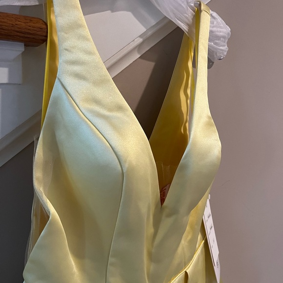 Prom Girl Yellow Short Dress - Picture 6 of 13